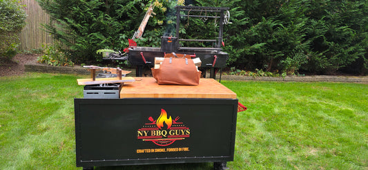 Heavy-Duty Canvas Firewood Carrier — with Leather Trim