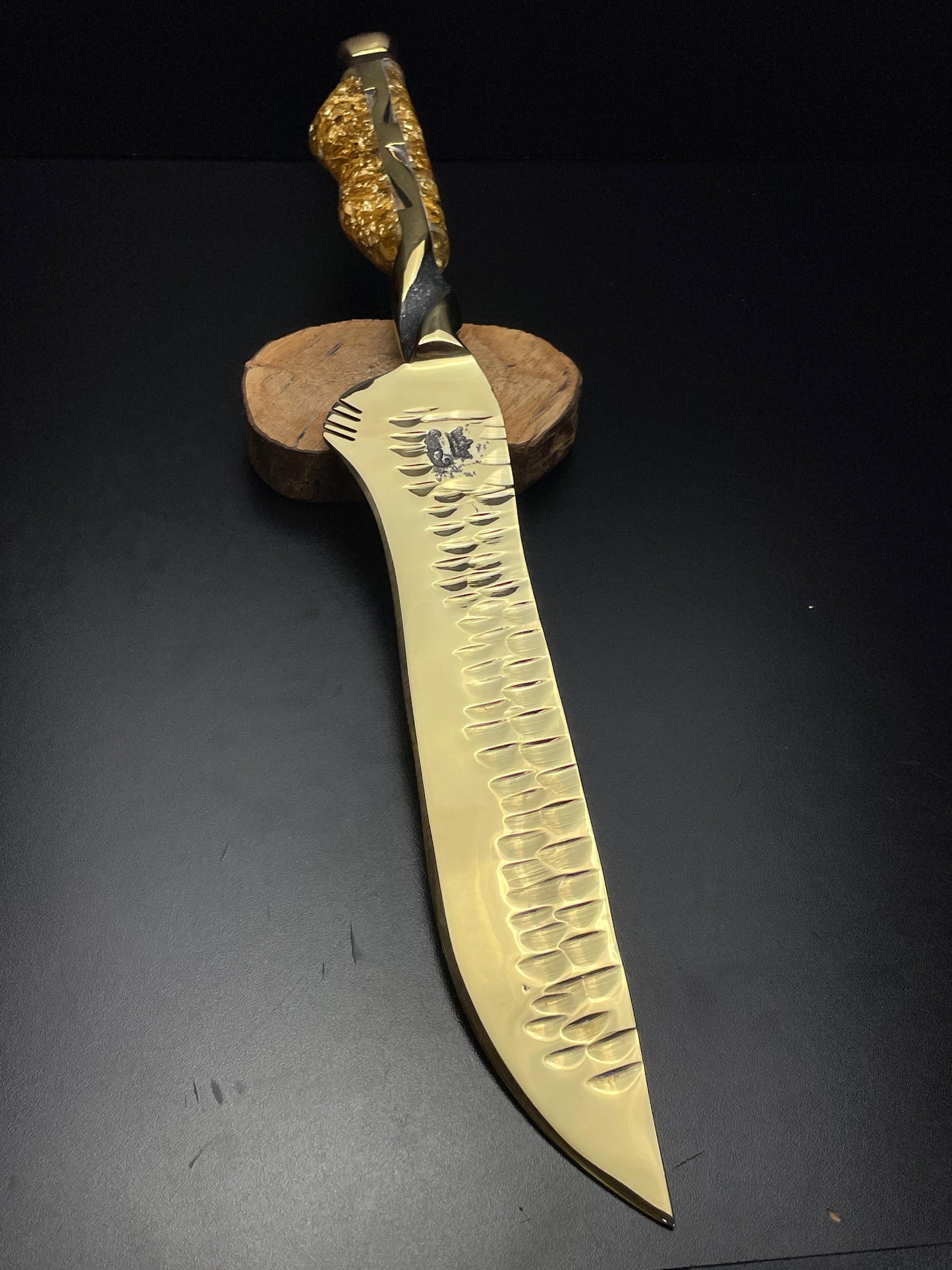 “The Gold Reign” – Full Gold Custom Blade