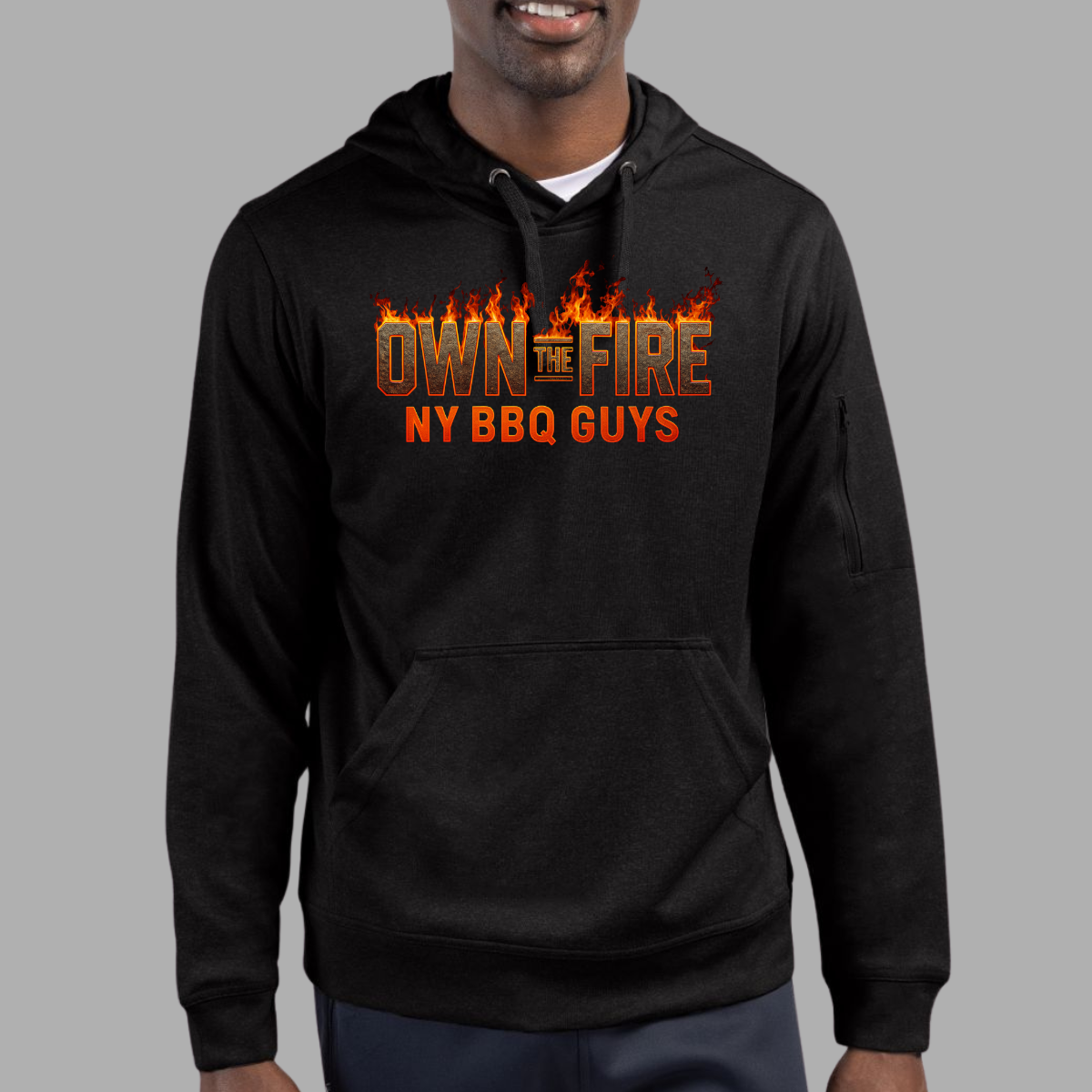 Own The Fire Performance Hoodie - Built for Battle | NY BBQ Guys