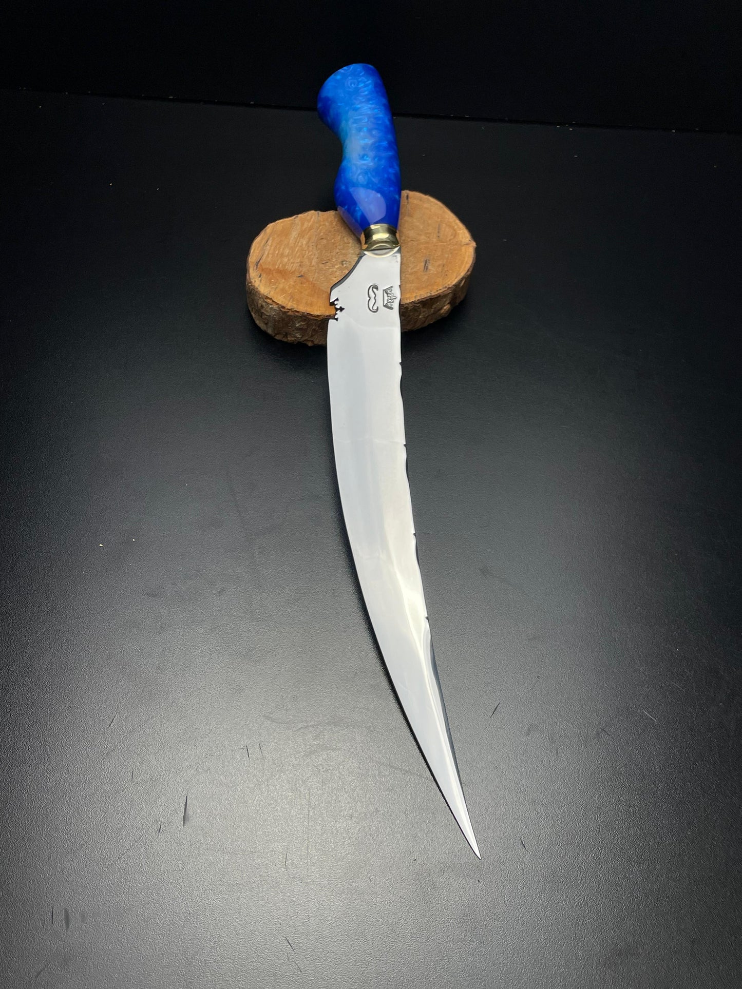 “The Verdant Blade” – Laminated Brisket Knife