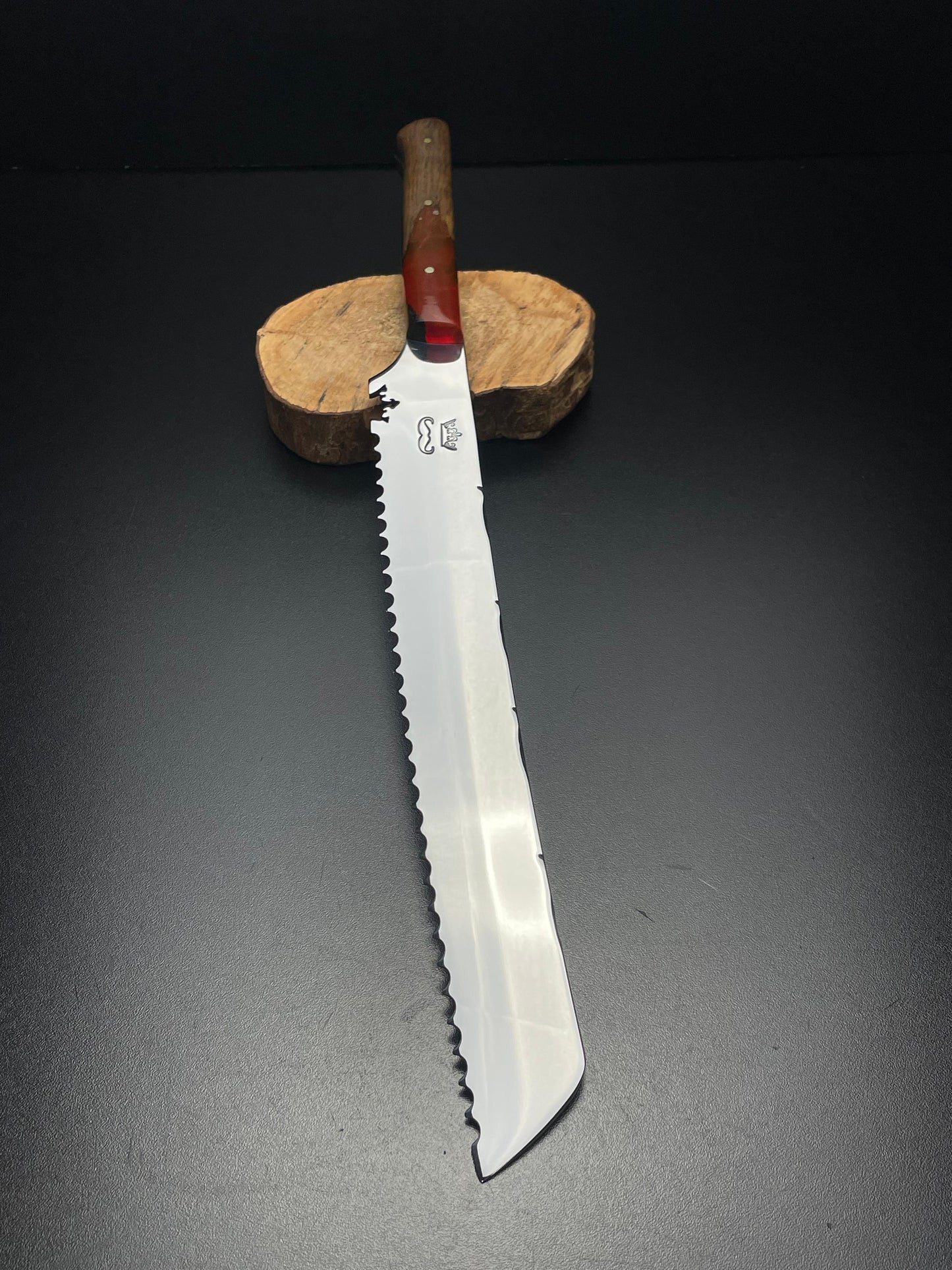 NY BBQ Guys Serrated Carving Knife – Artisan Edition
